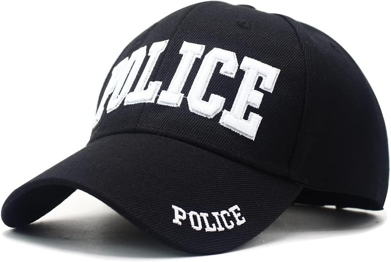 Eachnice DailyCarry Black Blue Police Adjustable Baseball Cap Law Enforcement Officer Cops Gear 3D Embroidered Men Women Hat - Image 2